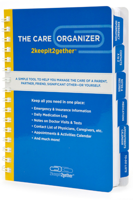 elder care giver planners and tools